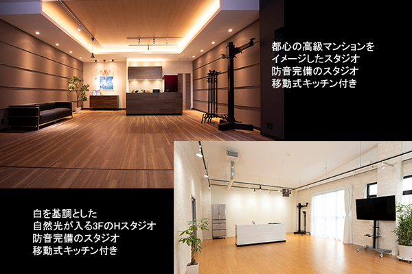 バックススタジオ風景