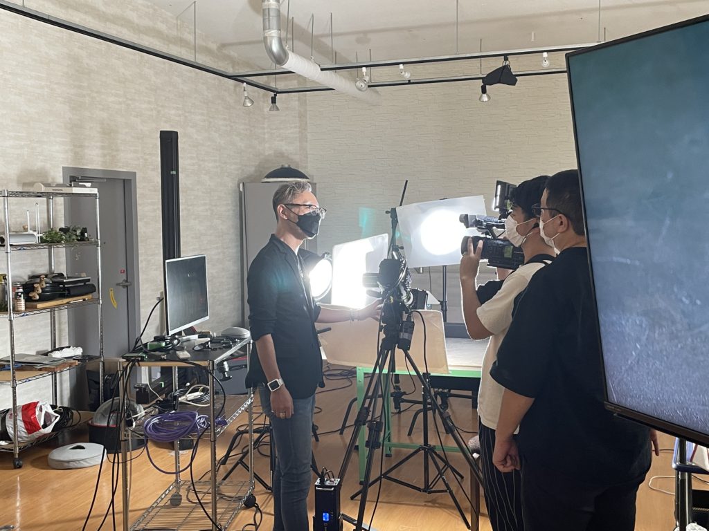 レベチな人見つけた取材1風景